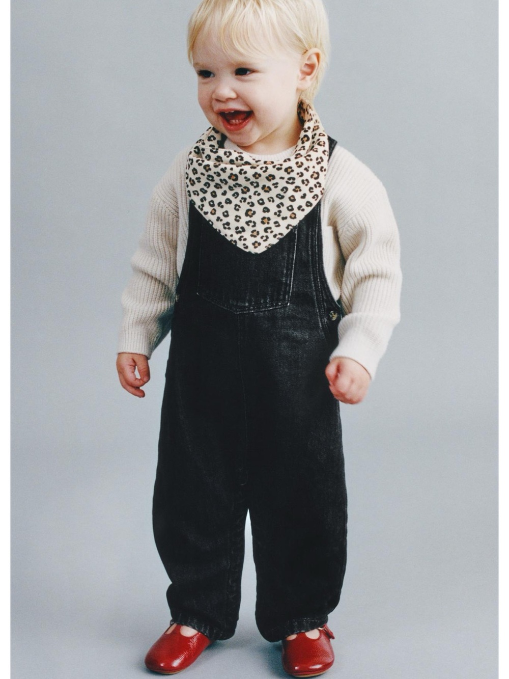 ZARA LONG DENIM OVERALLS